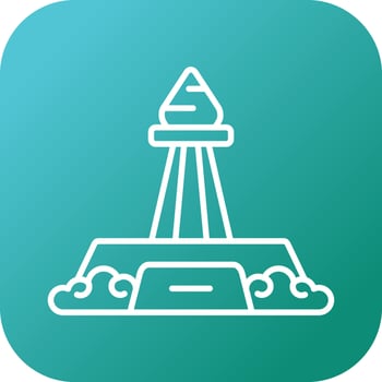 Obelisk Vector Icon