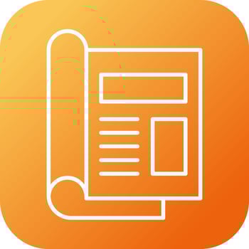 Magazine Vector Icon