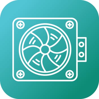 Ventilation Vector Icon
