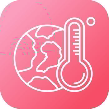 Global Warming Vector Icon