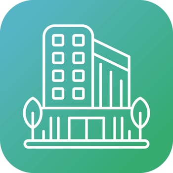 Office Building Vector Icon