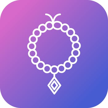 Necklace Vector Icon