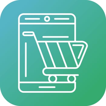 Online Shopping Vector Icon