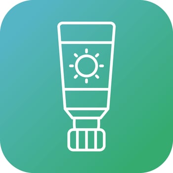 Sunscreen Vector Icon