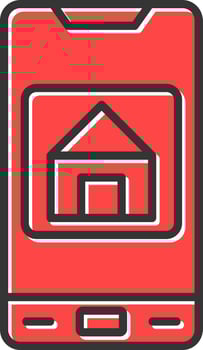 Mobile App Creative Icon Design vector