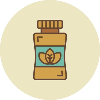 Mouthwash Creative Icon Design vector