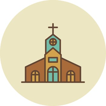 Church Creative Icon Design vector