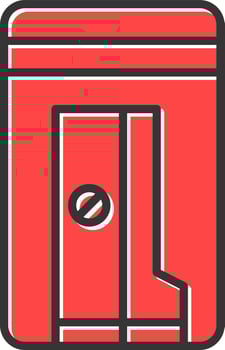 Sharpener Creative Icon Design vector