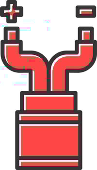 Wires Creative Icon Design vector