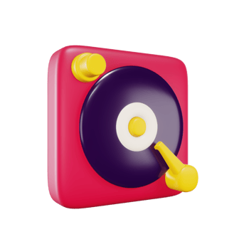 new years party supplies 3d object png