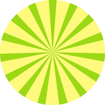 Circular Ray Sunburst vector