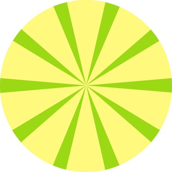 Circular Ray Sunburst vector