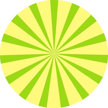 Circular Ray Sunburst vector