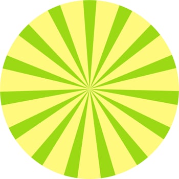 Circular Ray Sunburst vector