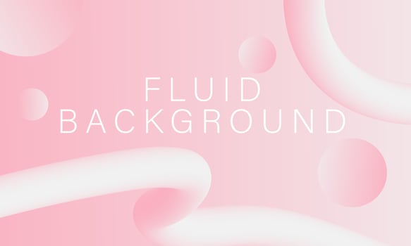 Minimalist Pink Fluid Background in Vector Design
