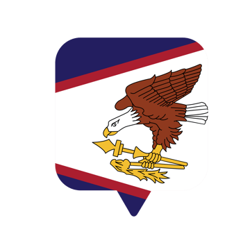 American Samoa flag country png