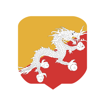 Bhutan flag country png