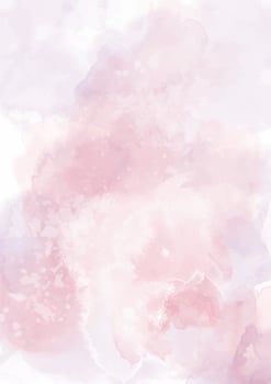 Beautiful pink watercolor background. Soft marble texture painting backdrop for wedding invitation card vector