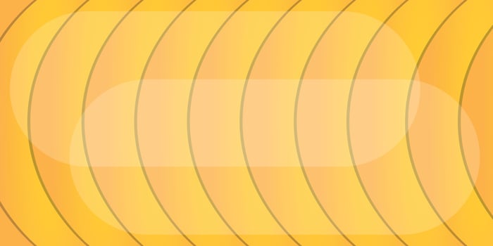 Liquid color background design. Yellow and Orange elements with fluid gradient. vector