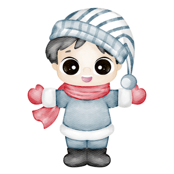 watercolor boy character png