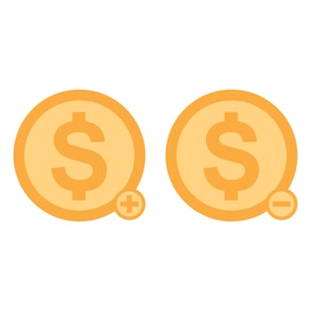 Currency illustration vector design