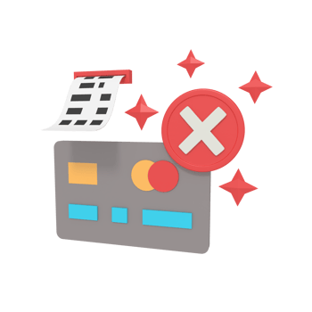 3d illustration of payment ATM wrong png