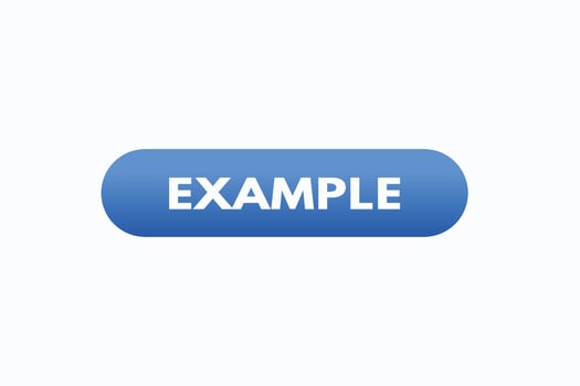 example button vectors. sign label speech bubble example vector