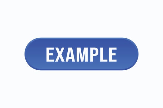 example button vectors. sign label speech bubble example vector