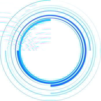 Tech Circle Decorative Vector Design Element