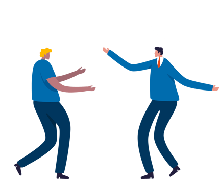 Business people talk. discuss social network, news, social networks, chat, dialogue speech bubbles. Illustration png
