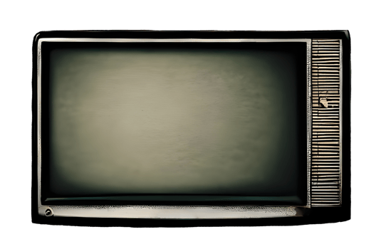 old tv. Generative AI. png