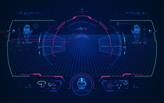 virtual reality interface vector