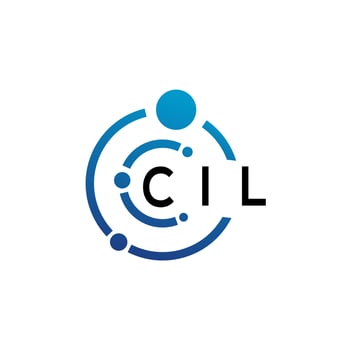 CIL letter logo design on  white background. CIL creative initials letter logo concept. CIL letter design. vector
