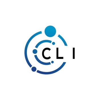 CLI letter logo design on  white background. CLI creative initials letter logo concept. CLI letter design. vector