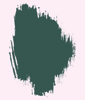 Green color professional paint streak vector