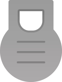 Kettlebell Vector Icon Design