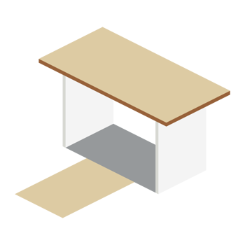 isometric bus stop waiting 3d universal scenery collection set png