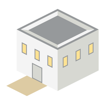 isometric simple buildings 3d universal scenery collection set png