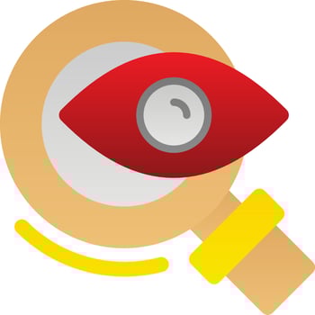 Observation Vector Icon Design