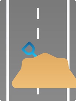 Roadworks Vector Icon Design