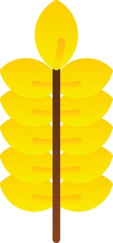 Wheat Vector Icon Design