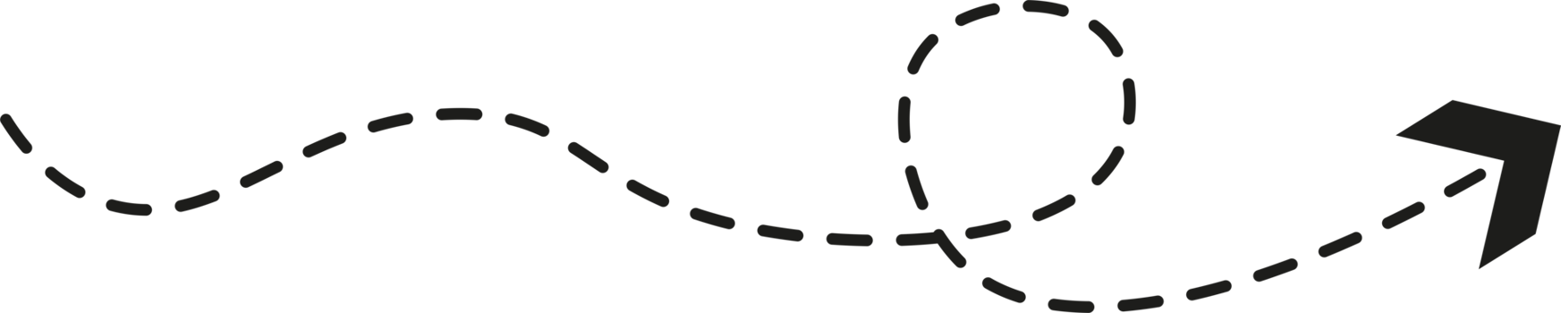 Dashed Line Arrow png