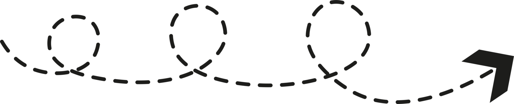 Dashed Line Arrow png