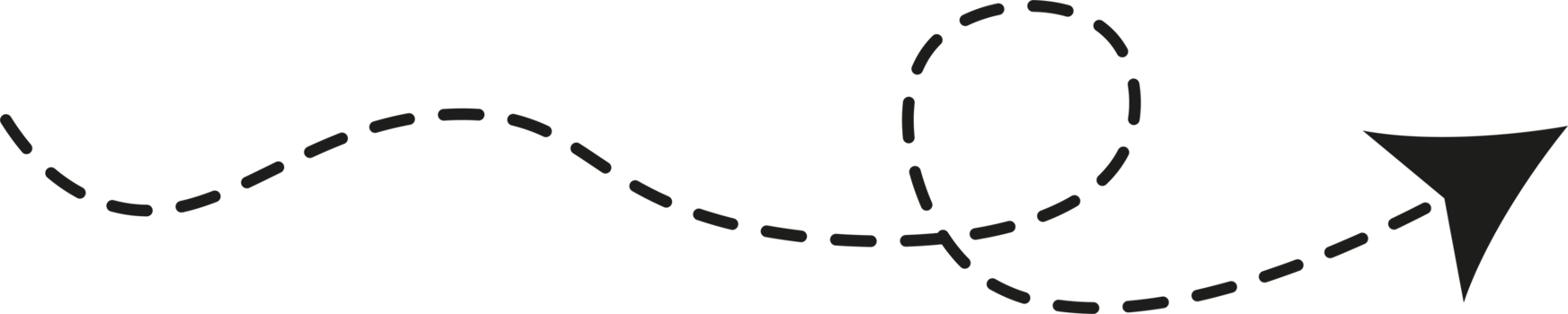 Dashed Line Arrow png