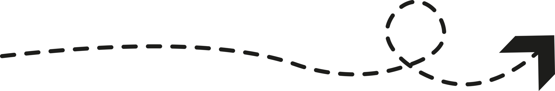 Dashed Line Arrow png