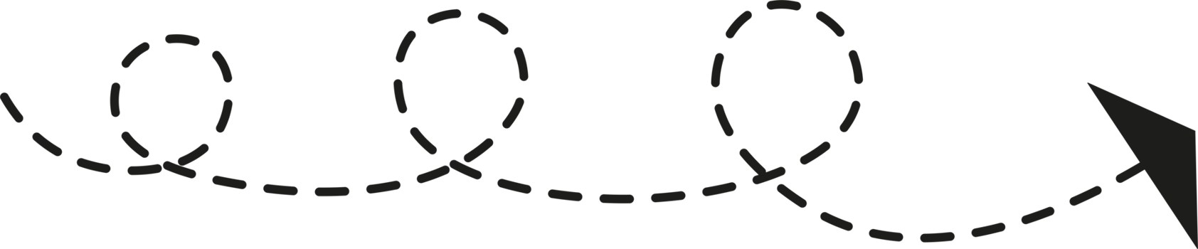 Dashed Line Arrow png