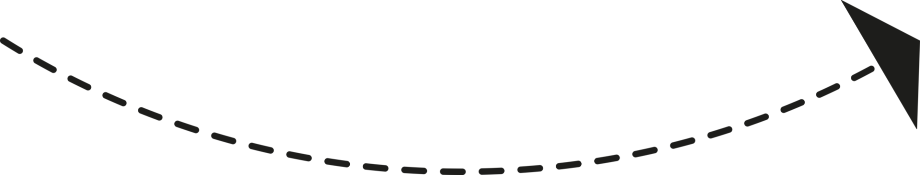 Dashed Line Arrow png