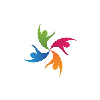 Community, network and social icon vector