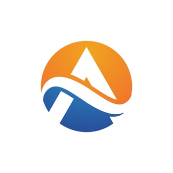 A Letter Logo Template vector