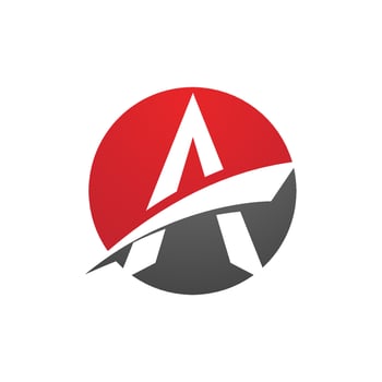 A Letter Logo Template vector